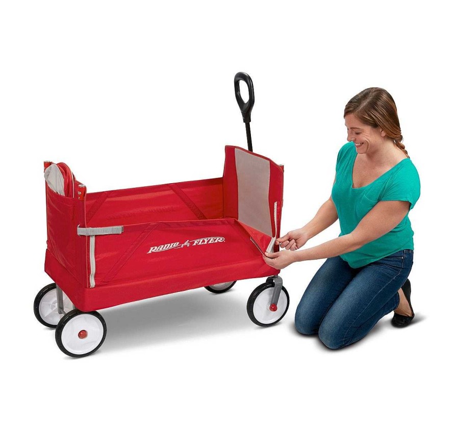 Toys And Accessories Radio Flyer | 3-In-1 Ez Fold Wagon® With Canopy