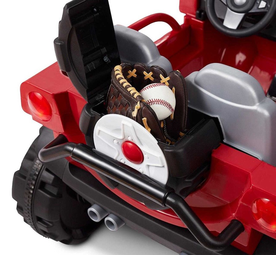 Toys And Accessories Radio Flyer | Riptide: Red 12V Ride-On Kids Car