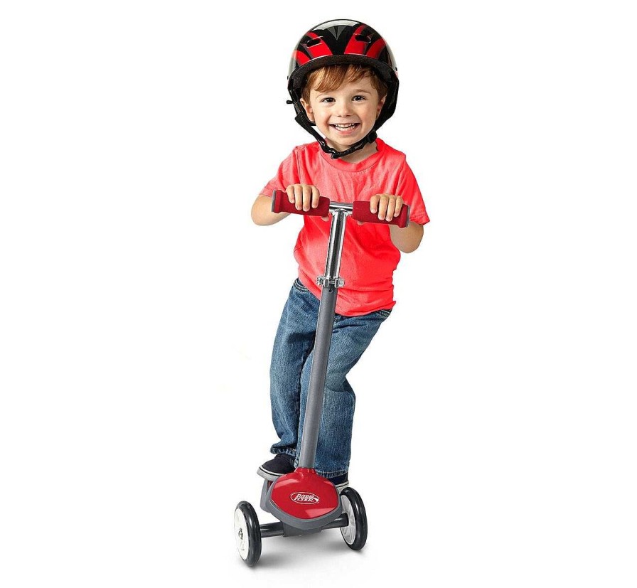 Toys And Accessories Radio Flyer | Color Fx Ez Glider®: Red 3-Wheel Scooter