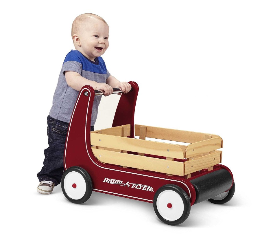 Toys And Accessories Radio Flyer | Classic Push Walker Wagon