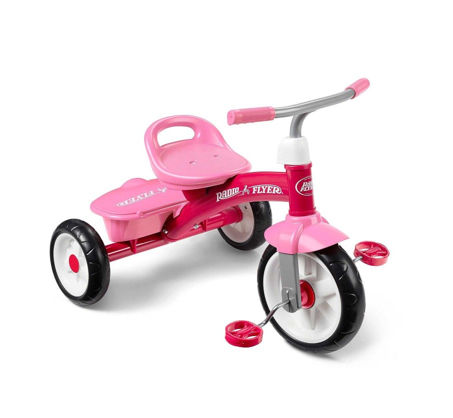 Toys And Accessories Radio Flyer | Pink Rider Trike