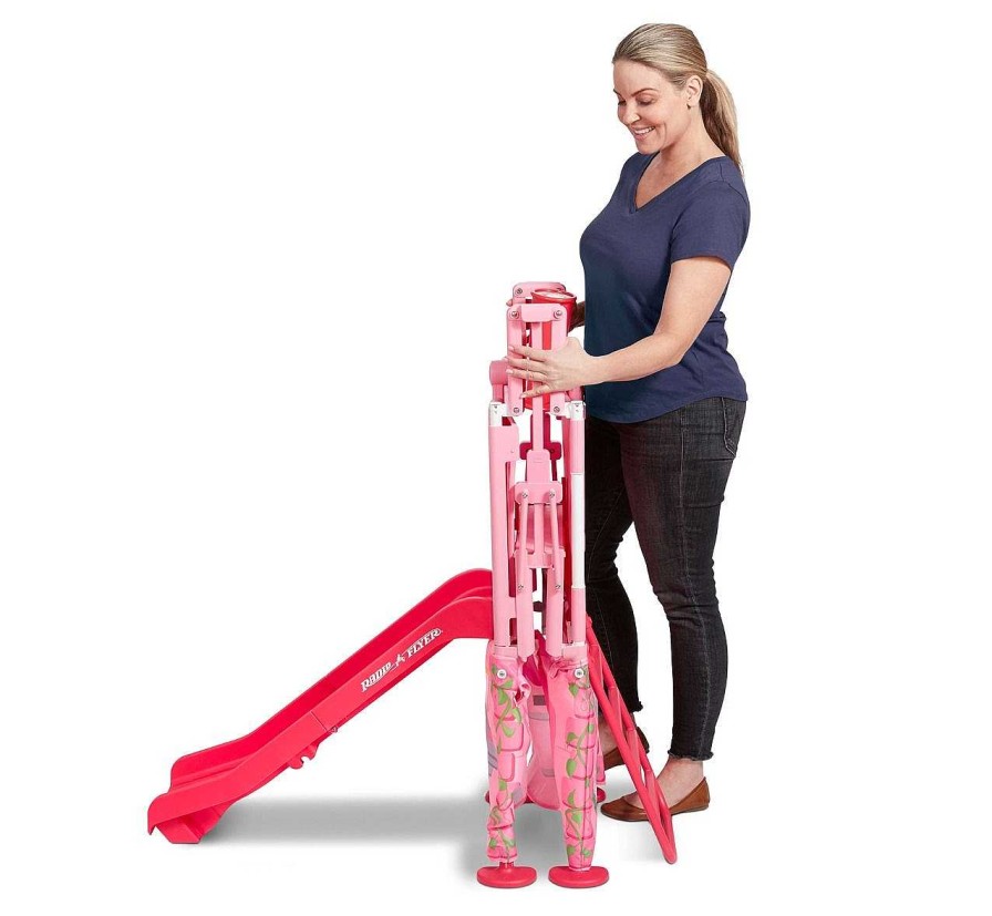 Toys And Accessories Radio Flyer | Play & Fold Away Princess Castle