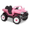 Toys And Accessories Radio Flyer | Oasis: Pink 2-Seater 12V Ride-On Car