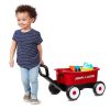 Toys And Accessories Radio Flyer | Push & Pull Walker Wagon With Garden Tools