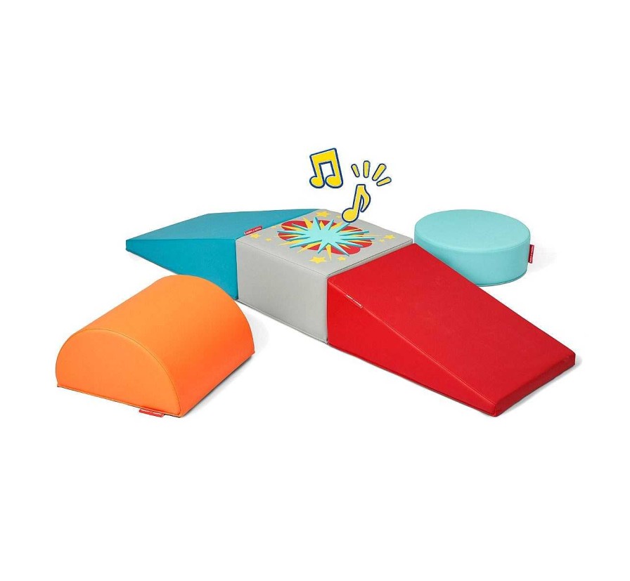 Toys And Accessories Radio Flyer | Tumble Town™ Interactive Climbing Blocks With Sounds