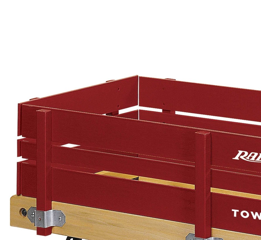 Toys And Accessories Radio Flyer | Town & Country® Wagon: Wooden Wagon For Kids