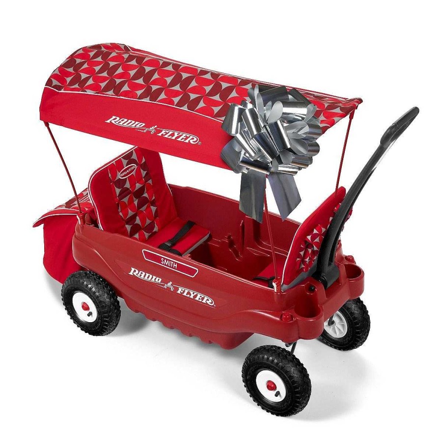 Toys And Accessories Radio Flyer | 12" Large Silver Gift Bow