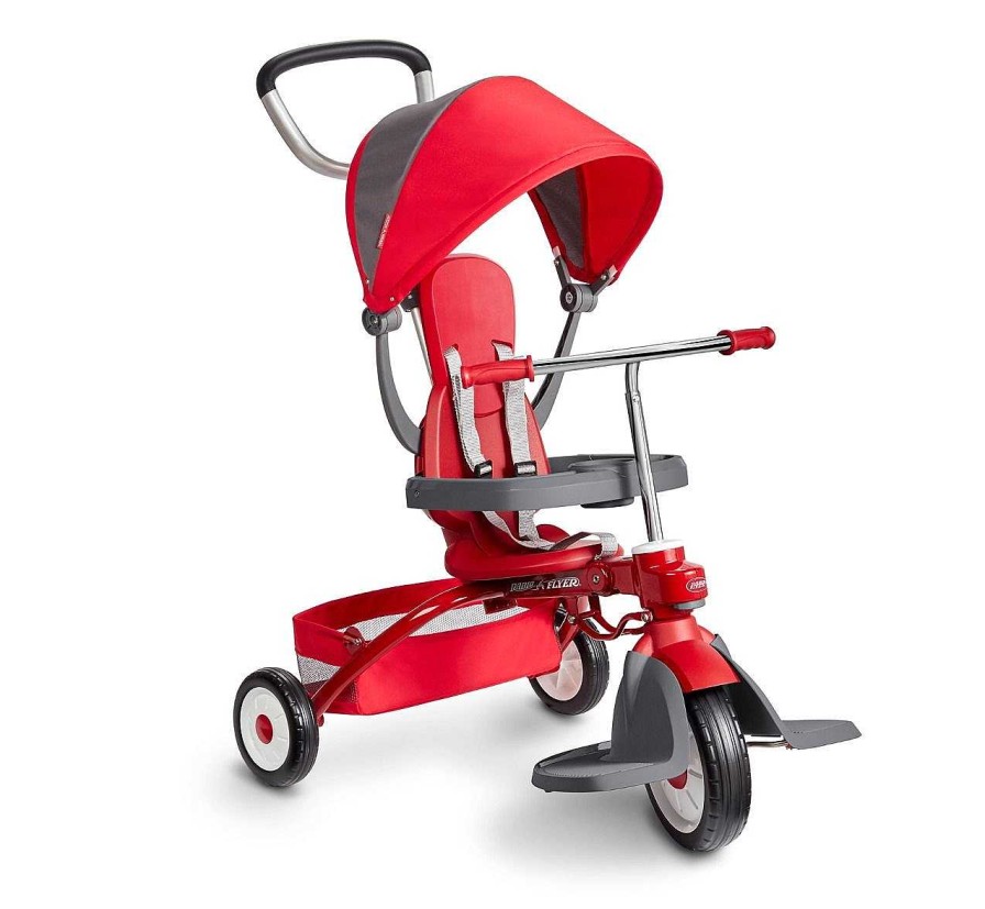 Toys And Accessories Radio Flyer | Ez Fold 4-In-1 Stroll 'N Trike®