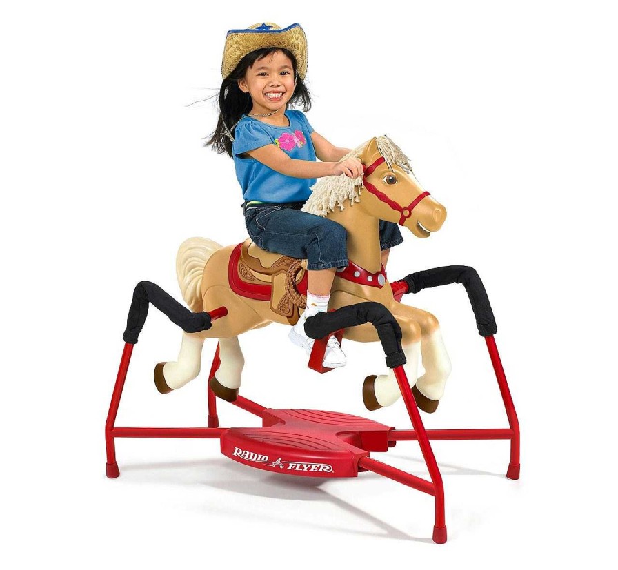 Toys And Accessories Radio Flyer | Champion: Interactive Spring Riding Horse