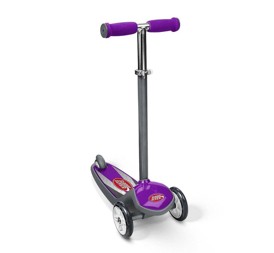 Toys And Accessories Radio Flyer | Color Fx Ez Glider®: Purple 3-Wheel Scooter