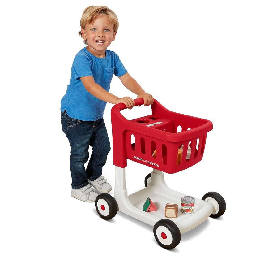 Toys And Accessories Radio Flyer | Scan & Sort Shopping Cart With Lights & Sounds