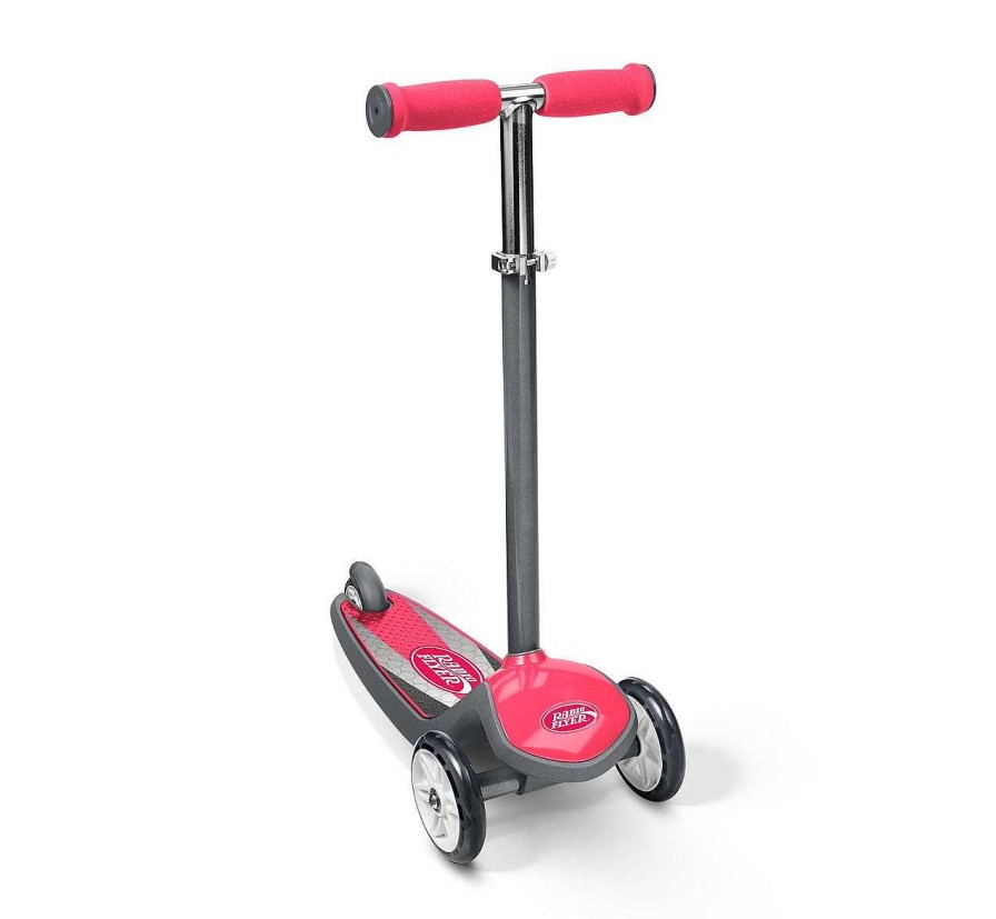 Toys And Accessories Radio Flyer | Color Fx Ez Glider®: Pink 3-Wheel Scooter