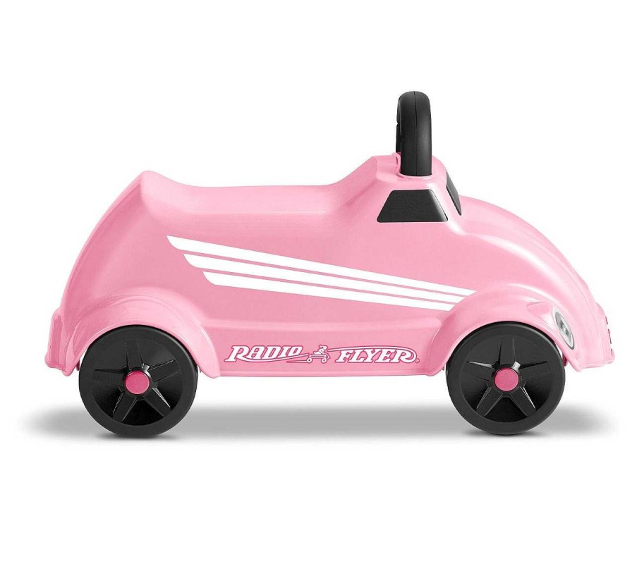 Toys And Accessories Radio Flyer | My 1St Race Car™: Pink Ride-On Car