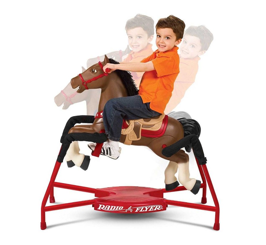 Toys And Accessories Radio Flyer | Blaze: Interactive Spring Riding Horse